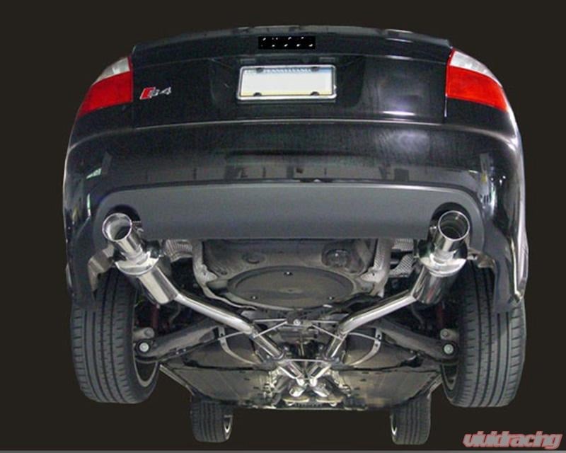 awe tuning 04-05 audi b6 s4 track edition exhaust - diamond black tips 3020-33016