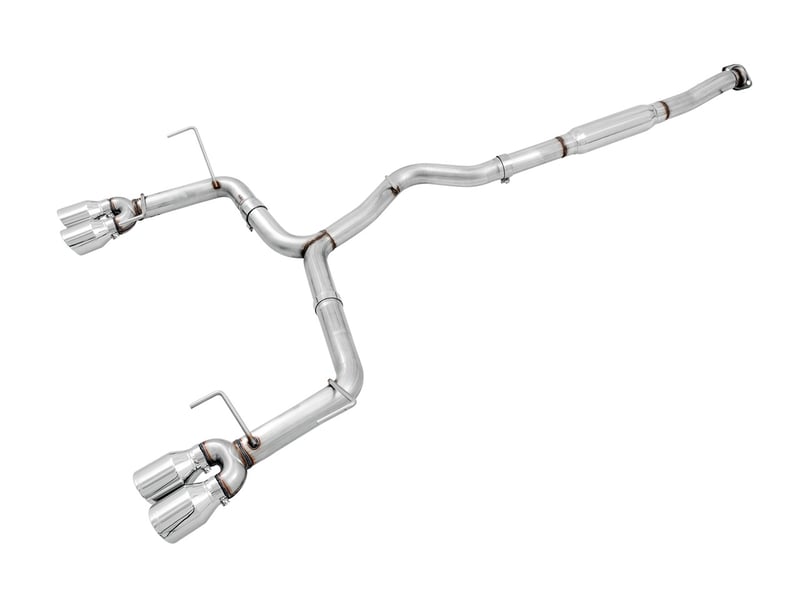 awe tuning 11-21 subaru wrx/sti va/gv sedan track edition exhaust - chrome silver tips (102mm) 3020-42058