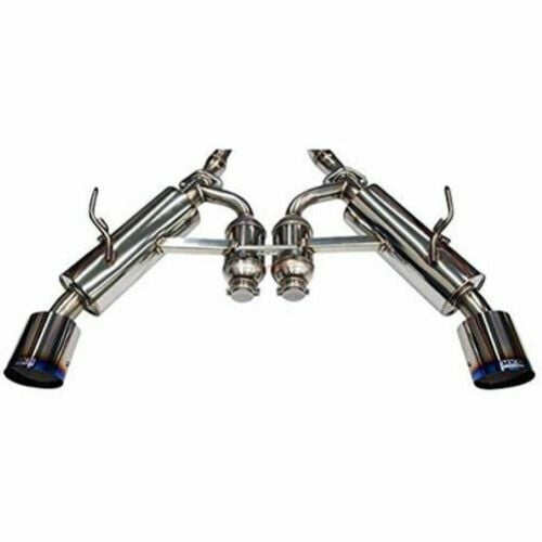 hks 2017 infiniti q60 dual hi-power titanium tip catback exhaust 31014-kn001
