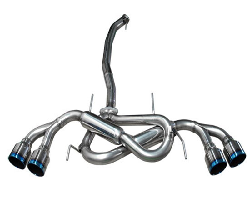 hks gtr legamax nissan gtr r35 tig welded exhaust system 31021-an010