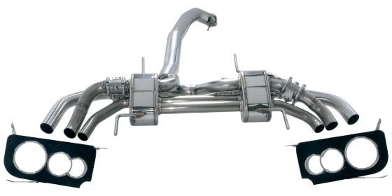 hks nissan r35 gt-r 3stage exhaust system 31025-an006