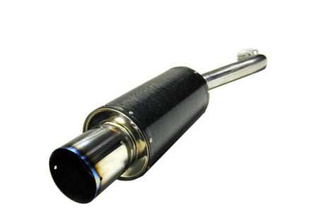 hks 95-98 eagle talon tse 2.0 turbo fwd / 95-99 mitsubishi eclipse carbon ti hi-power exhaust 3112-ex003