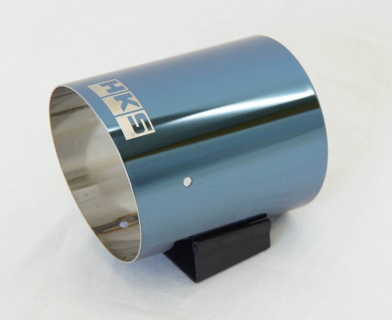 hks hi-power spec-l ii tail tip cover - blue-sus tip 34002-ak016
