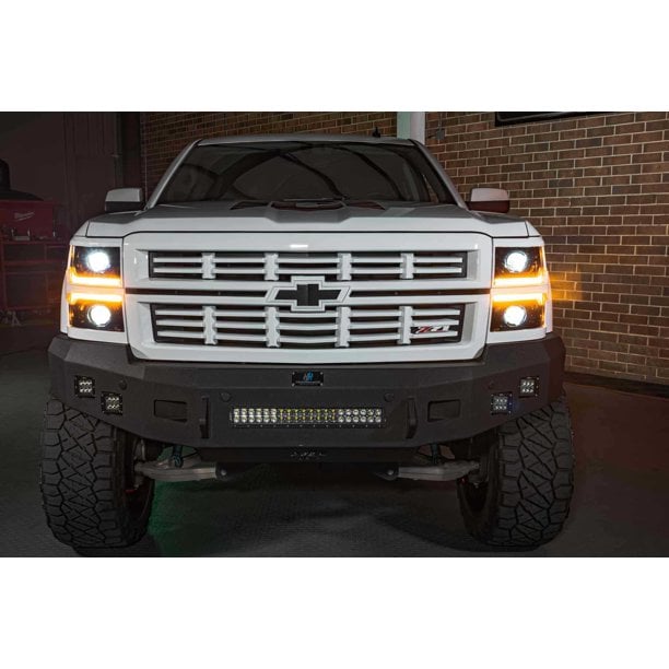 morimoto xb led headlights: chevrolet silverado 1500 (14-15) (pair / asm) lf543