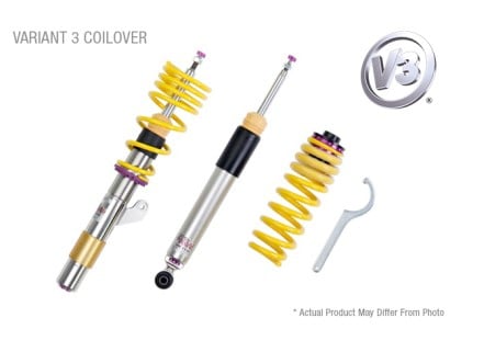 kw coilover kit v3 audi a4 s4 (8k/b8) w/ electronic dampening controlsedan fwd + quattro 35210097