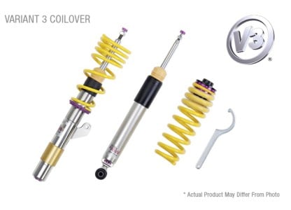 kw coilover kit v3 2017+ audi a4 (b9) sedan w/ electronic dampers 352100bj