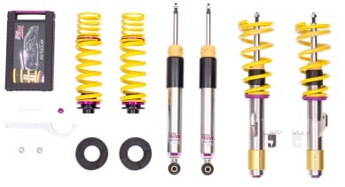 kw coilover kit v3 2018+ audi s5 (b9) coupe w/o electronic dampers (50mm) 352100bq