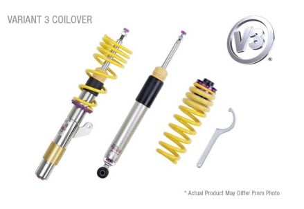 kw coilover kit v3 2018+ audi q5 (fy) awd w/o edc 352100by