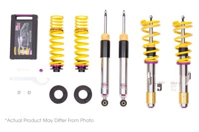 kw coilover kit v3 honda civic; coupe hatchback sedanw/ rear lower fork mounts 35250003