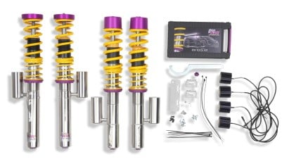 kw coilover kit v3 porsche cayman (987) incl. cayman s w/ pasm (must deactivate pasm) 35271032