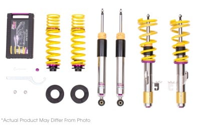 kw coilover kit v3 volkswagen golf viii r w/ electronic dampers 352800cx