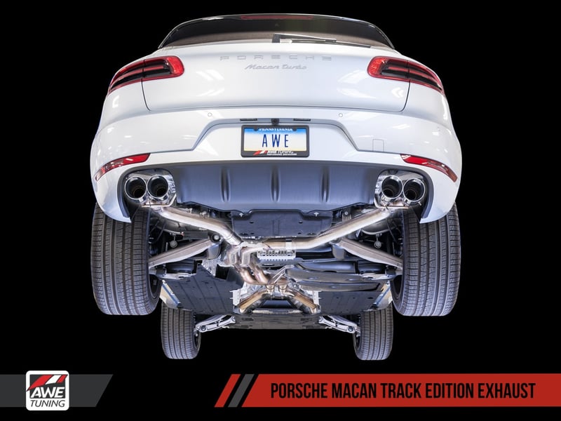 awe tuning 14-17 porsche macan 3.0l / 3.6l track to touring conversion kit 3815-11028