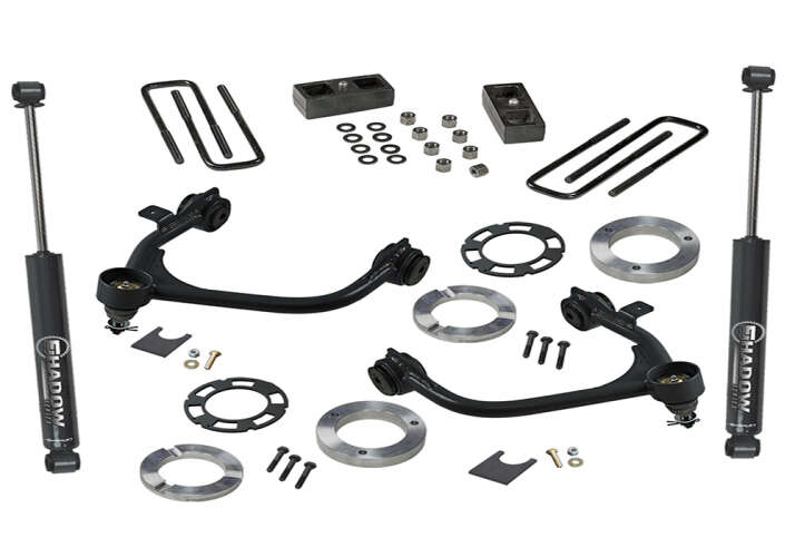 superlift 19-20 chevy silverado 1500 (new body) 3in gm lift kit 2wd and 4wd w/ superlift shocks 3900