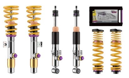 kw coilover kit v4 2016+ mercedes amg gt/gt s coupe/roadster w/o adaptive suspension 3a725080