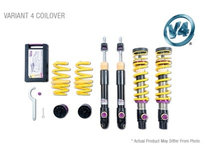 kw coilover kit v4 porsche 911 (992) carrera 2/2s coupe w/ or w/o original lift system w/o pasm 3a771083