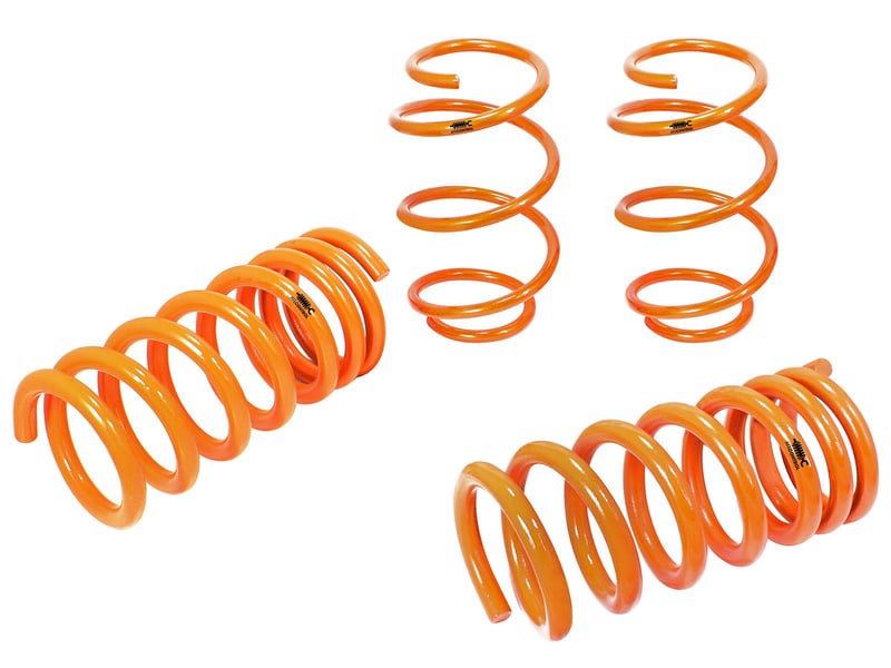 afe control lowering springs 15-21 ford mustang l4/v6 410-301002-n