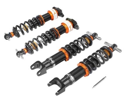 afe control pfadt series featherlight single adj. street/track coilover system; chevy corvette 14-15 430-401004-n