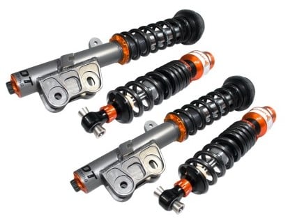 afe control pfadt featherlight single adjustable street/track coilovers 10-14 chevy camaro v6/v8 430-402001-n