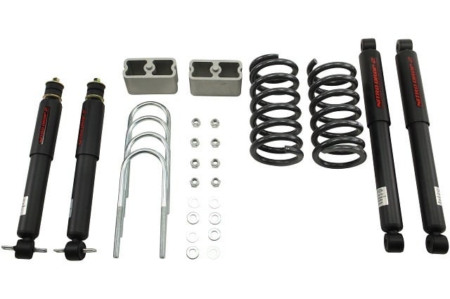 belltech lowering kit with nd2 shocks 83-97 mitsubishi mighty max 436nd