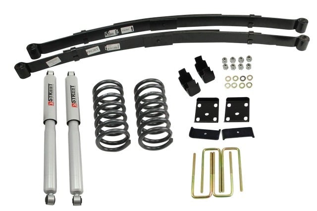 belltech lowering kit with sp shocks 04-15 nissan titan 2wd 437sp