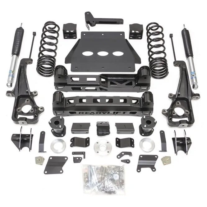readylift 6" lift kit with factory 22" wheels with big bore knuckle - ram 1500 - 2019-2022 44-1961