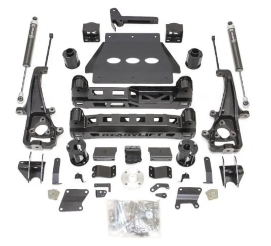readylift 6" lift kit with falcon shocks- ram 1500 with factory air suspension - 2019-2022 44-19621