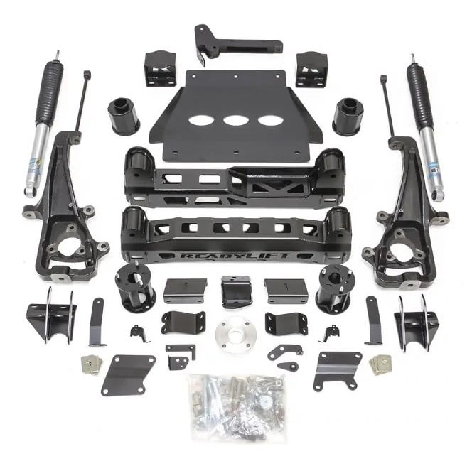 readylift 6" lift kit - ram 1500 with factory air suspension & 22" wheels with big bore knuckle - 2019-2022 44-19622