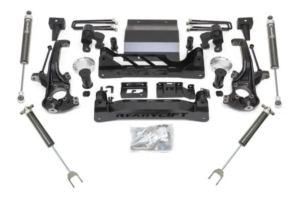 readylift 6'' lift kit gm silverado/sierra 2500hd/3500hd w/falcon 1.1 shocks 2020-2022 44-30600