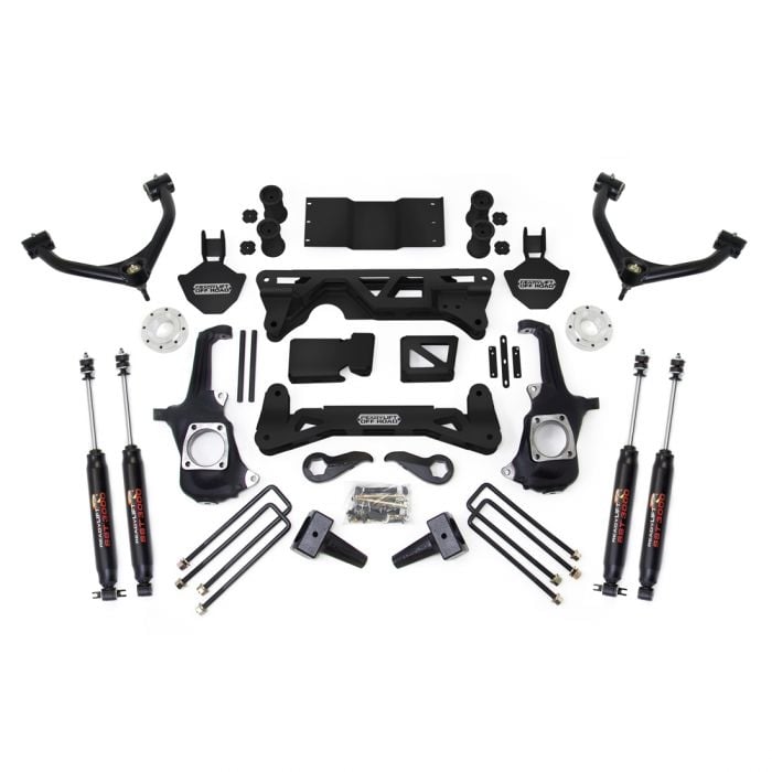 readylift 7-8" lift kit w/ sst3000 shocks 2011-2019 chevrolet/gmc 2500hd/3500hd 44-3070