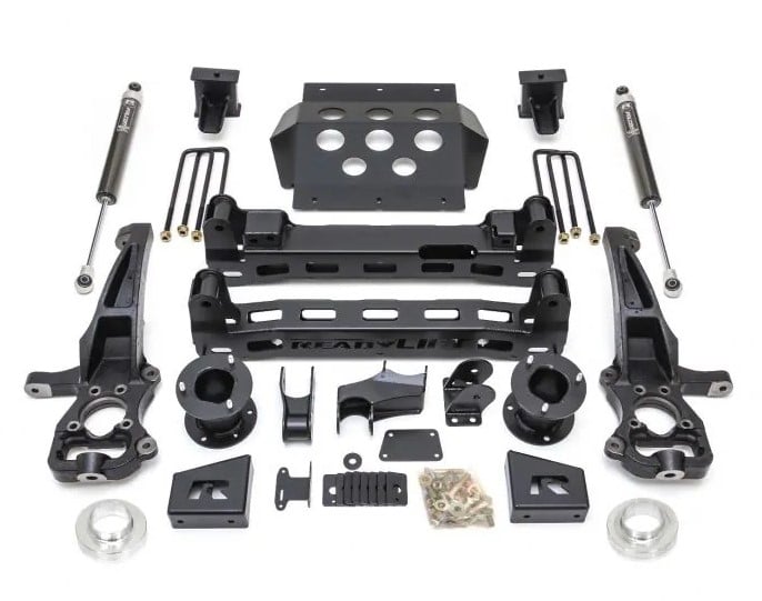 readylift 6" lift kit- gm silverado/sierra 1500 2019-2021 w/falcon 1.1 monotube shocks 44-39600