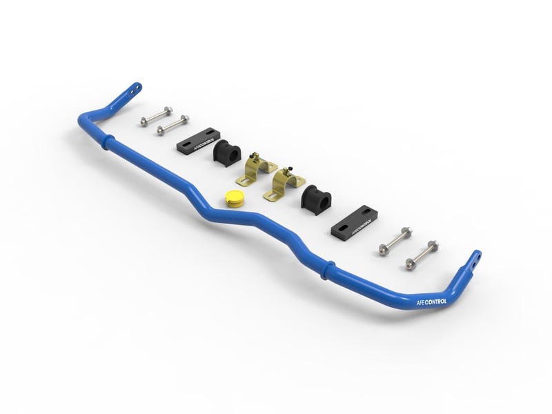 afe 15-20 vw/audi golf r/a3/s3 (mk7) control series front sway bar - blue 440-612001fl