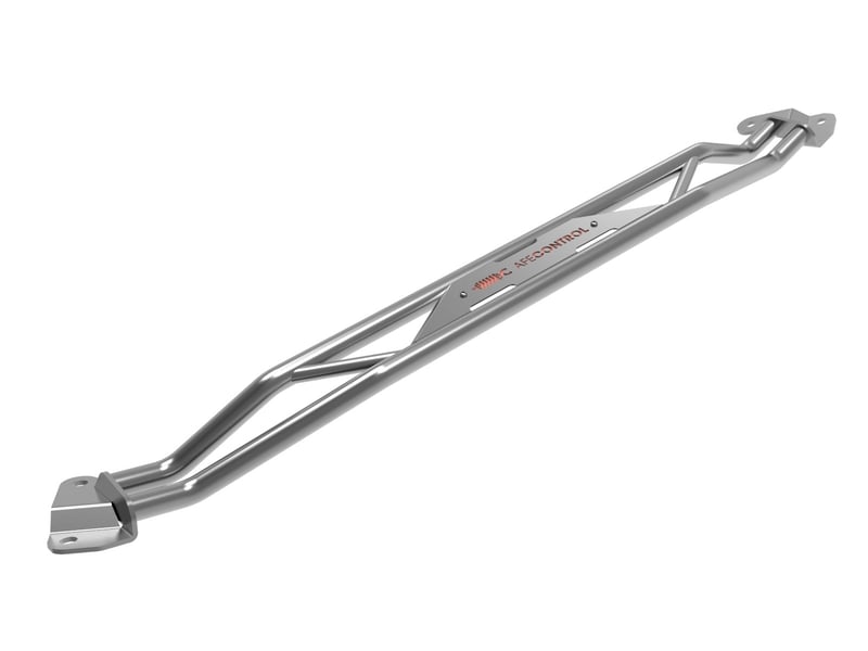 afe control 20-22 ford explorer l4 2.3l (t) tubular steel front suspension strut brace gunmetal gray 450-30t002-g