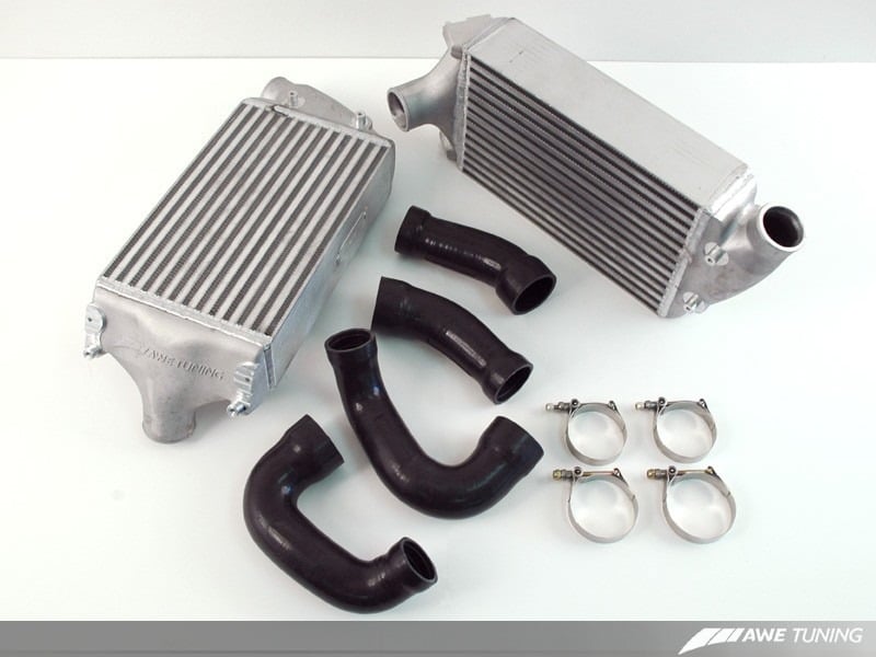 awe tuning porsche 997.2tt performance intercoolers 4510-11044