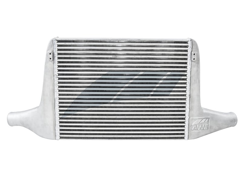awe tuning 2018-2019 audi b9 s4 / s5 quattro 3.0t cold front intercooler kit 4510-11060