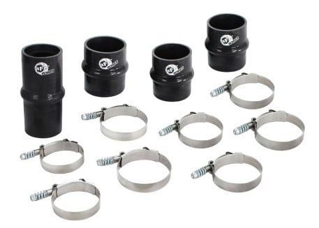afe bladerunner intercooler couplings & clamps kit replacement 03-07 dodge diesel trucks l6-5.9l(td) 46-20010