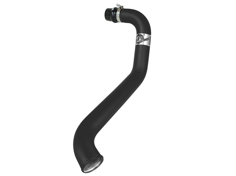 afe bladerunner 3in intercooler hot side tube 01-04 gm diesel trucks v8 6.6l (td) 46-20046