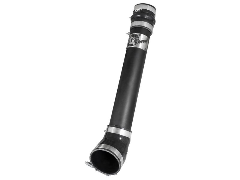 afe bladerunner 3 inch black intercooler cold side tube dodge diesel trucks 94-02 l6-5.9l 46-20069-b
