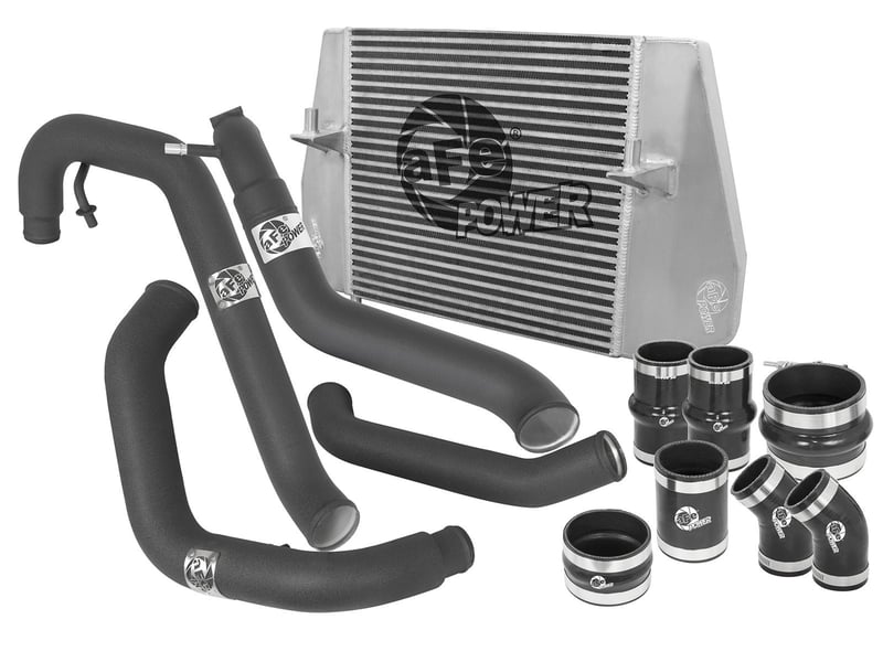 afe bladerunner gt series intercooler and tubes 11-12 ford f-150 ecoboost 3.5l(tt) 46-20122-b