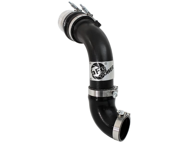 afe bladerunner intercooler cold side tube, 11-16 ford diesel trucks v8-6.7l (td) 46-20149-b