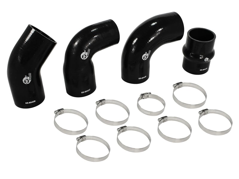 afe bladerunner 2.5in intercooler coupling replacement kit for 13-18 ford focus st 2.0l (t) 46-20180a