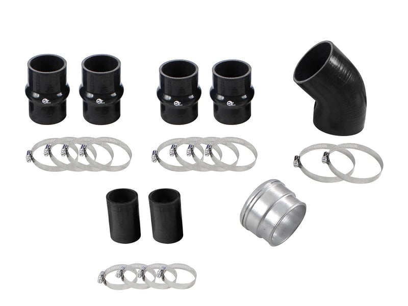 afe bladerunner intercooler couplings and clamps replacement kit 15-17 ford f-150 v6 2.7 (tt) 46-20200a
