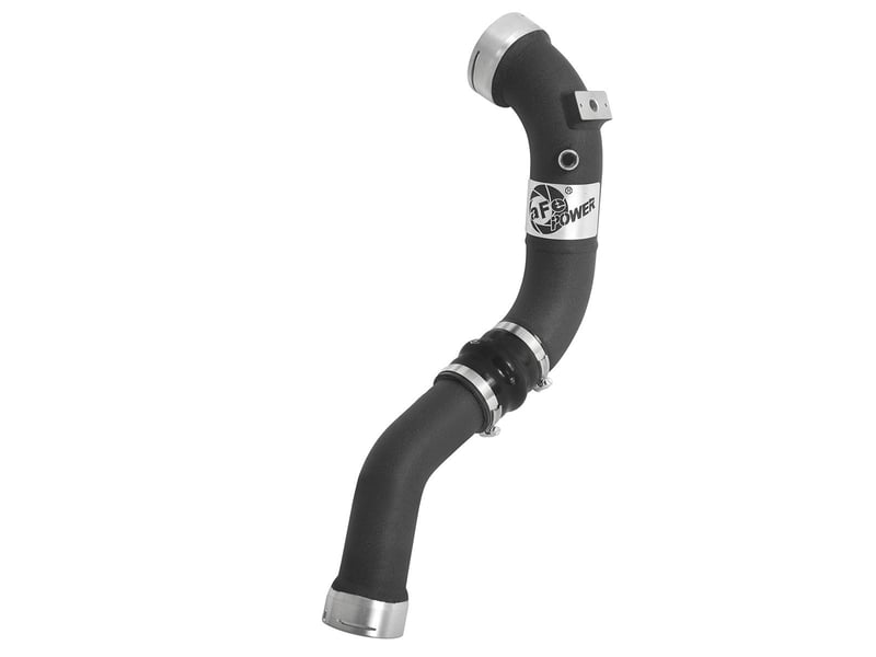 afe bladerunner intercooler tube cold side 2.5in-3in 12-16 bmw m235i/335i 3.0l (t) 46-20239-b