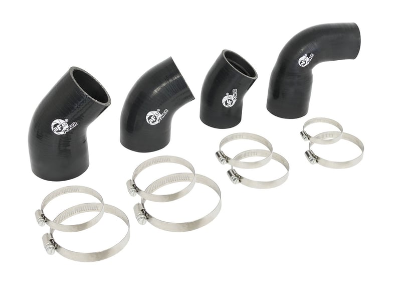 afe bladerunner intercooler couplings & clamps kit and afe tube 15-21 ford mustang ecoboost l4-2.3l 46-20250as