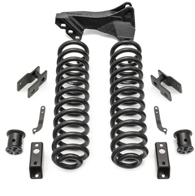 readylift 2.5" coil spring front lift kit - ford super duty diesel 4wd 2020-2022 46-20252