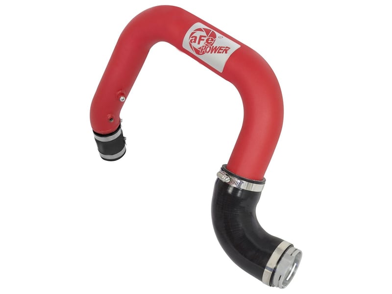 afe bladerunner 2.5in red ic tube hot side w/ coupling & clamp kit 16-21 gm colorado/canyon 2.8l 46-20268-r