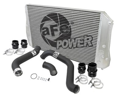 afe bladerunner intercooler 17-18 gm diesel trucks v8-6.6l l5p 46-20332-b