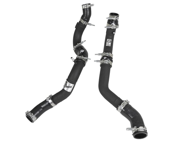 afe bladerunner intercooler tubes hot & cold 17-20 fiat 124 spider i4-1.4l (t) 46-20354-b