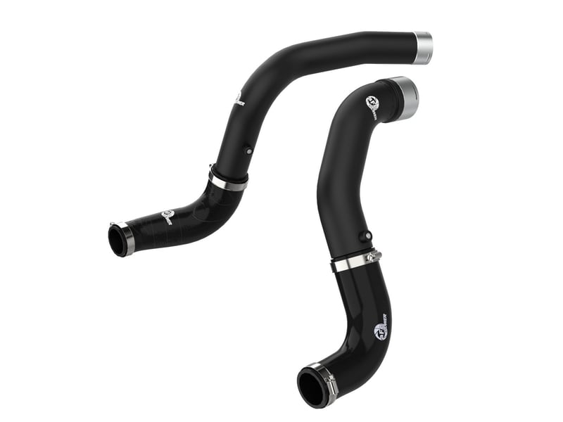 afe bladerunner black 3in intercooler hot & cold side pipe kit 20-21 jeep wrangler v6-3.0l (td) 46-20434-b