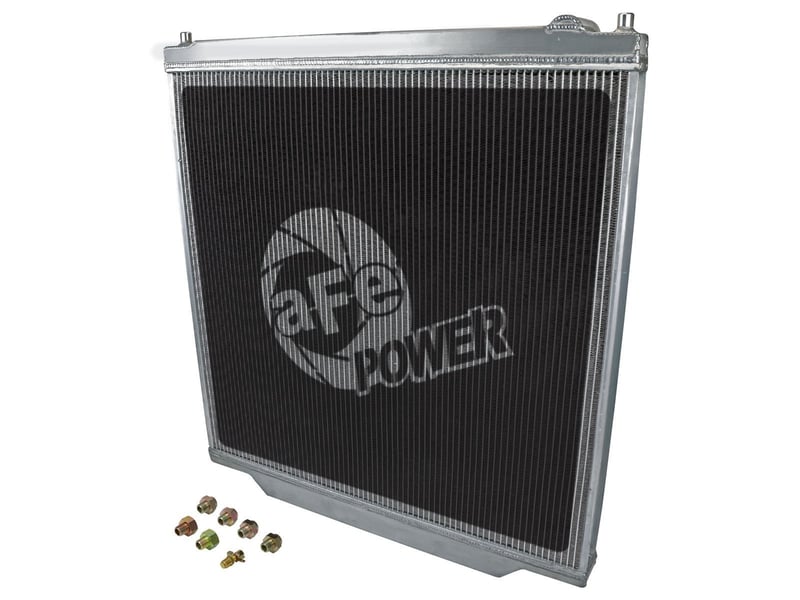 afe bladerunner street series radiator 03-07 ford diesel trucks v8 6.0l 46-52141