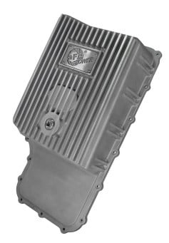 afe transmission pan (raw); ford trucks 6r140 11-14 v8-6.7l (td) 46-70180